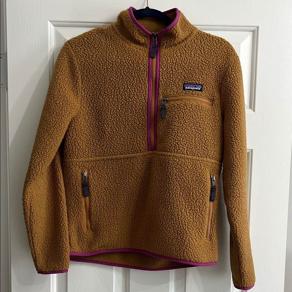 Patagonia Retro Pile Marsupial Fleece pullover, size Small